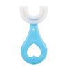 Silicone 2-12 Years Old Teeth Cleaning Brushes Kids Toothbrushes U-Shape Toothbrushes Oral Care