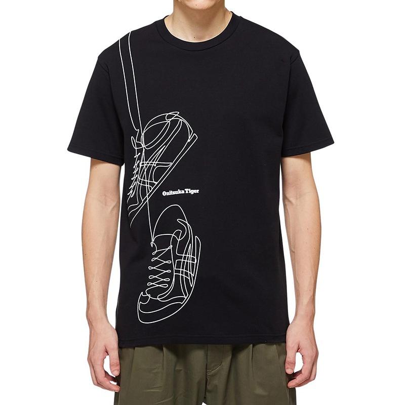 Onitsuka Tiger Graphic Tee 'Black' Men's 2183A840-001