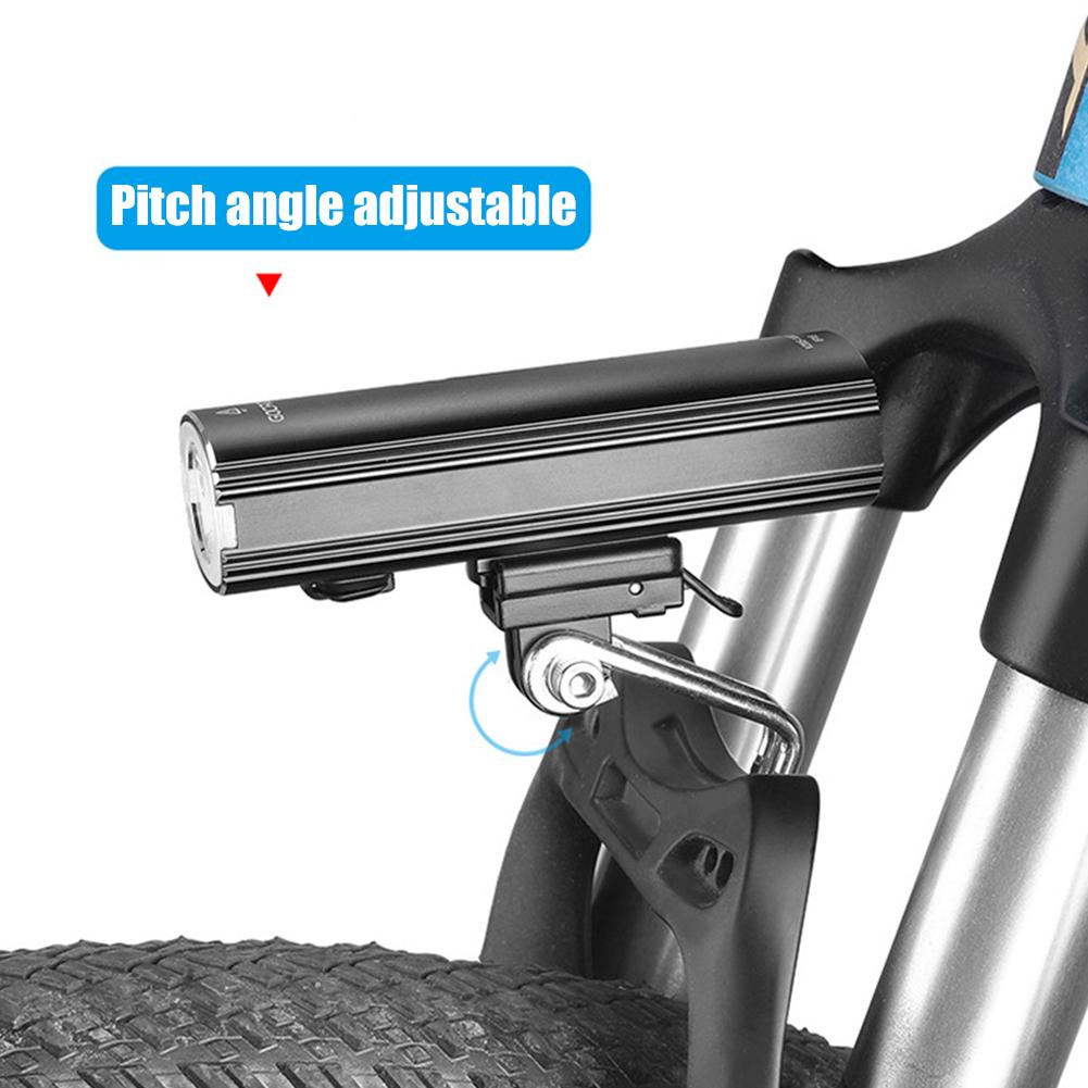 Bicycle Headlight Bracket Fork Mount Adjustable Bike Front Fork Bracket Light Holder Lightweight Space-saving Bicycle Accessory