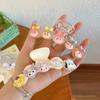 Прозрачный Мультяшный Sanrio Зажим-Акула Летний Большой Куроми Зажим-Коготь Заколка для Волос Затылок Аксессуары для Волос Головной Убор Заколка