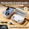 Новые беспроводные Bluetooth-наушники-вкладыши TWS с откидной крышкой, зеркальным дисплеем, долгим временем работы от аккумулятора и высоким качеством звука