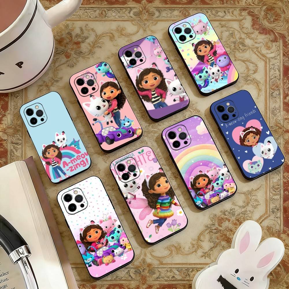 G-Gabby Cats Phone Case Silicone Soft For IPhone 17 16 15 14 13 12 11 X XR Plus Pro Max Plus