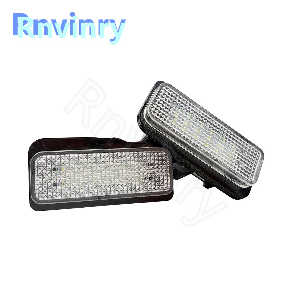 2x подходит для Mercedes Benz CE CLS-Class W203 W211 W219 R171 2D 2004~11 SMD задние белые светодиодные фонари номерного знака Canbus