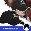 Baseball Cap Hip Hop Dad Hat Summer Outdoor Sun Hats Adjustable Golf Caps for Honda Civic Xrv Hrv Crv CRZ Brv City Odyssey Accord Fit Jazz Insight CRX