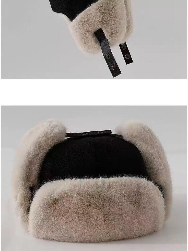 Шапка с теплой флисовой подкладкой и защитой ушей для зимних видов спорта на открытом воздухе