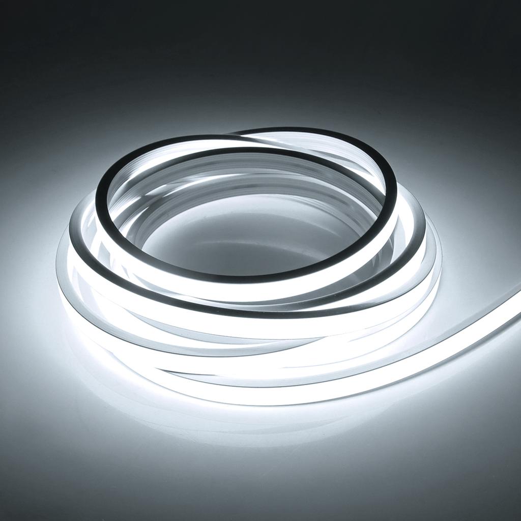 DC24V неоновый свет знак COB светодиодная лента с регулируемой яркостью сенсорный датчик 320LED силикагель веревка лампа трубка гибкий настенный светильник для домашнего декора