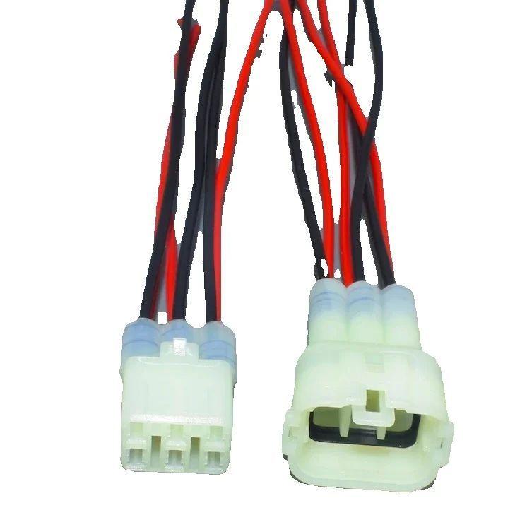 worldgolden 6 Pin HM 090 Male Female Motorcycle Connector Electrical Connector for Toyota 6189-6171 6180-6181