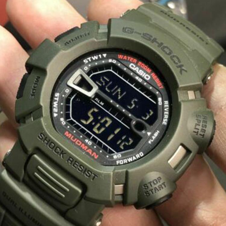 Casio Мужские Черные Часы G-9000-3V G-9000-3V