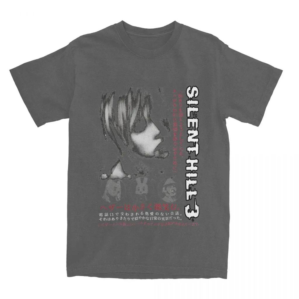Новинка Хоррор Игра Silent Hill 3 Футболка Мужская Женская Футболка Heather Mason Футболка Летняя Одежда