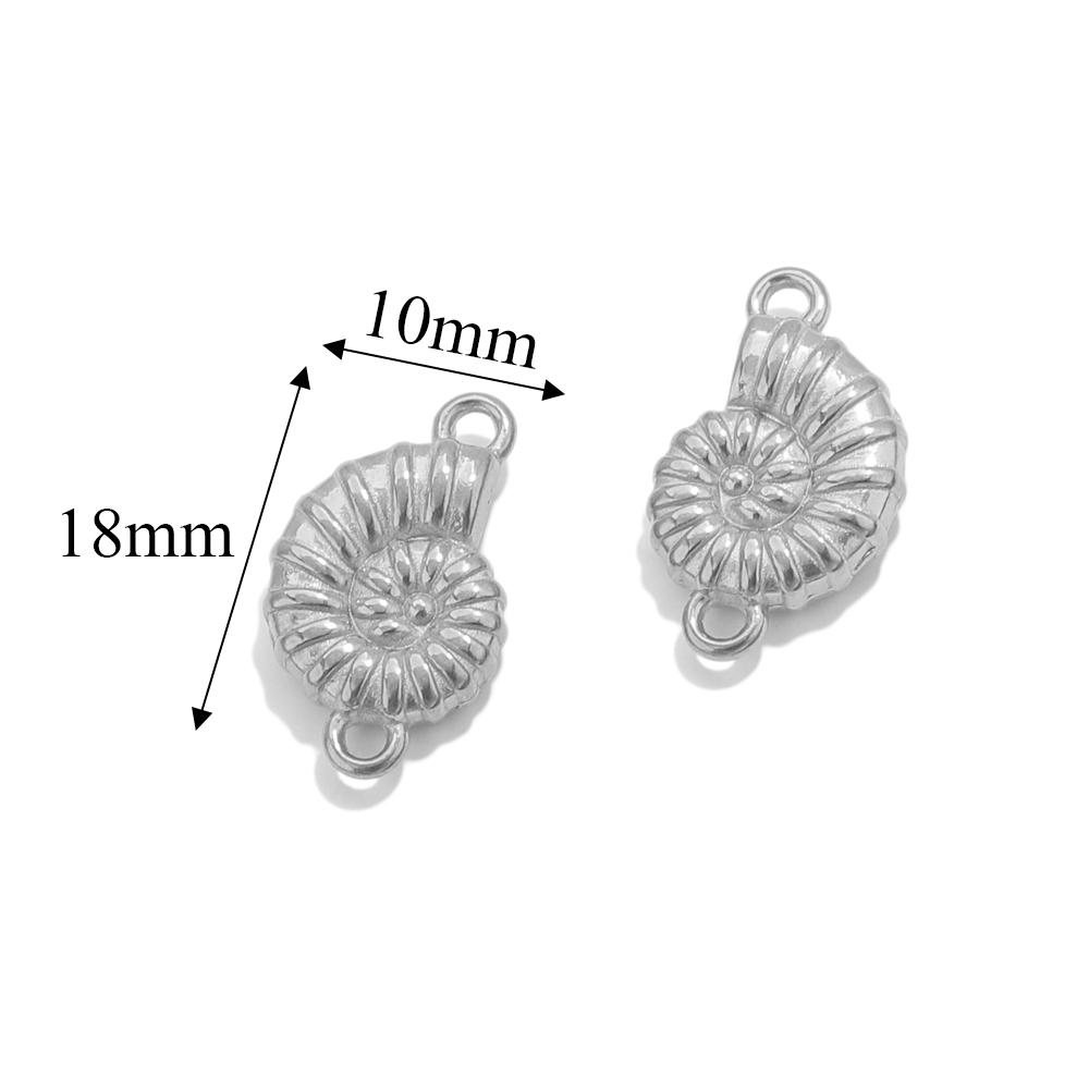 5 шт. Подвески-соединители из нержавеющей стали с двумя отверстиями для браслетов, ожерелий, изготовления ювелирных изделий, DIY, в виде сердца, банта, золотистые, коннекторы