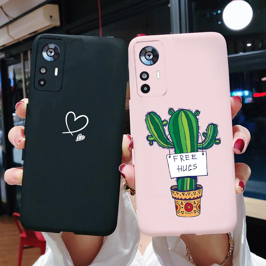 Чехол для Xiaomi 12T Мягкий силикон Милый кот Мультяшный Защитный чехол для Xiaomi 12T Pro 5G Чехлы для телефона Mi 12 T 12TPro 2022 Fundas
