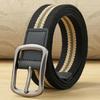 Tactical Hunting Pin Buckle Belt Unisex Trendy Nylon Girdle Fashion Luxury Design Jeans Accessories Business for Men Canvas Belt