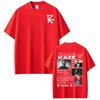 Rapper Kazer Album Tour 2026 Print Tees Unisex Women Hip Hop Loose T Shirts Cotton Casual Oversized Fashion Shortsleeved Tshirts