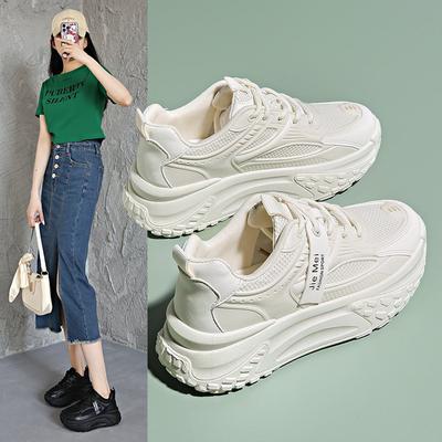 Женская обувь для папы, новая повседневная обувь на платформе и платформе, уличная спортивная обувь, модные женские кроссовки