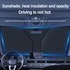 Car Windshield Sun Shade Blocks UV Ray Reflector Auto Window Sun Shade Visor Shield Cover Protector Foldable Parasol