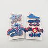 Denim Blue Kids' Korean Bow Hair Clip