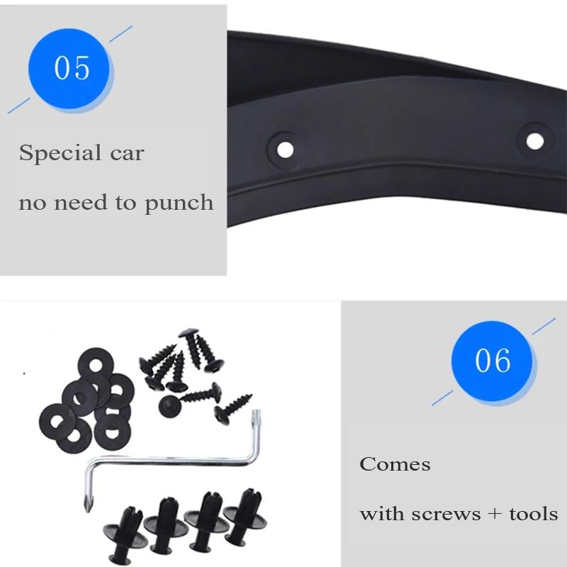 FOR Civic 4dr Sedan 1996-2003 Mudflaps Guard Splash Mudguards Fender Mud Flap Car Accessories Auto Styline Front Rear 4pcs