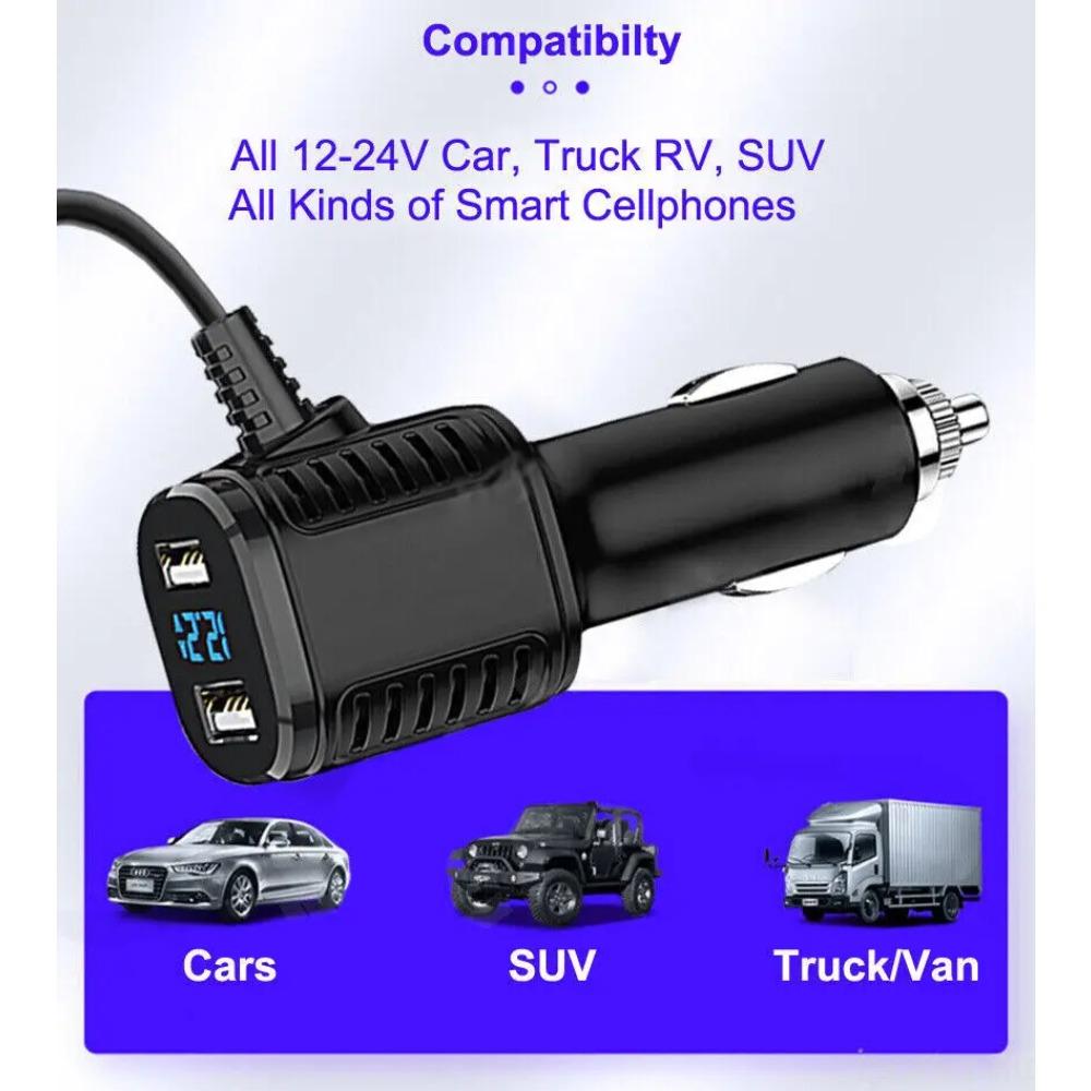 Цифровой беспроводной 7-дюймовый DVR с четырьмя мониторами, циклическая запись видео, солнечные магнитные камеры заднего вида для каравана