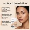 Zephoco medium-skin tone warm liquid foundation is soft and light, fits the skin, and is portable to create a natural daily base makeup 30ml