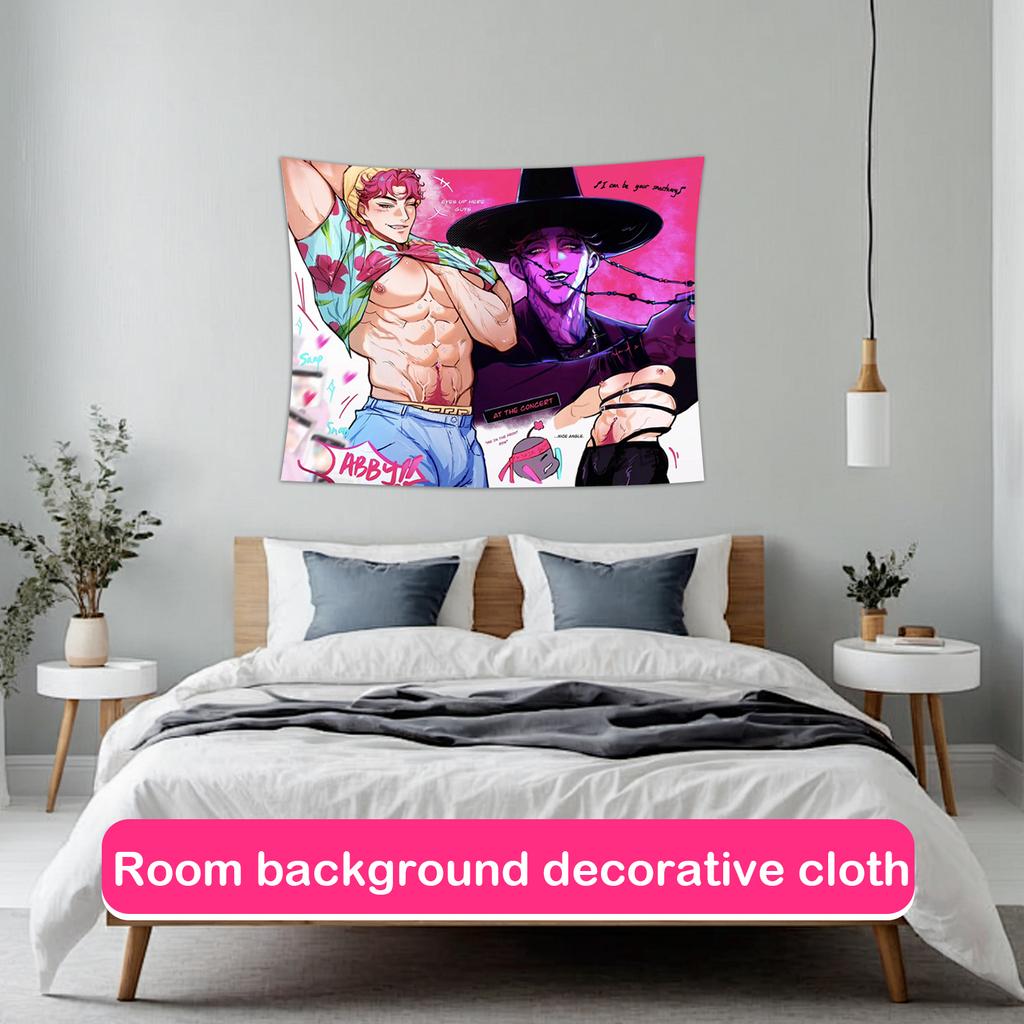 150x130см Модный Принтованный Подвесной Тканевый Фон Широкий Комнатный Фон Декоративная Ткань