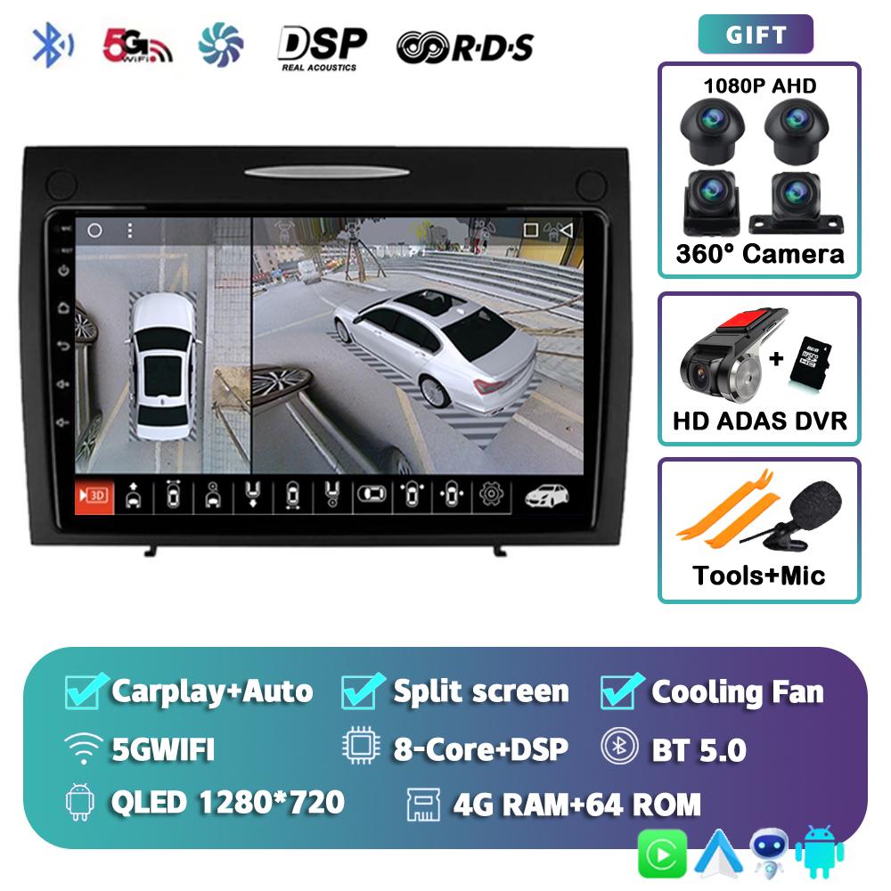Android 14 автомобильное радио для Mercedes Benz SLK class R171 SLK200 SLK280 SLK300 2000-2011 GPS навигация мультимедийный проигрыватель стерео DSP