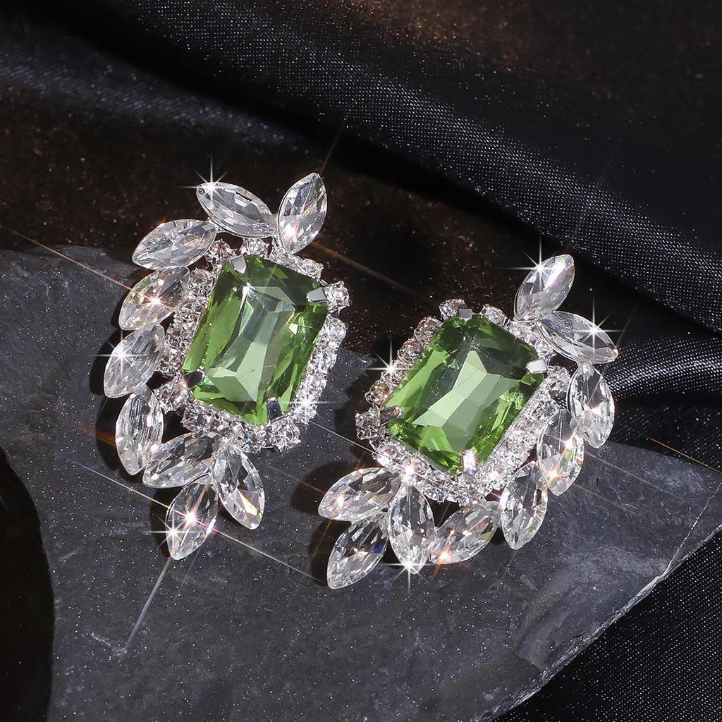 Роскошные клипсы-кисточки со стразами для женщин - Свадебные аксессуары