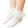 Малышка Великолепная Мягкий Хлопок Малыш Идущий Детский Душ 1 2 3 Детские Носки S Белый [Шкаф Ангела] Носки, Кружево, Носки, Девочки, Размер, Свадьба, Торжественный, Белый,