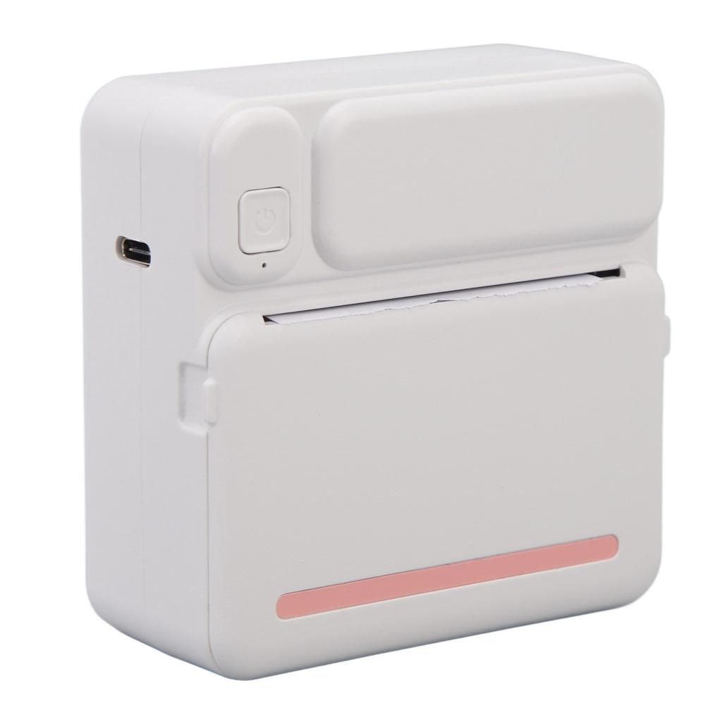 Принтер для наклеек Термопринтер Портативный Бесчернильный Принтер для телефона с приложением для детей Учебные заметки Фотографии Чеки