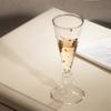 BRHigh-legged Champagne Glass Cups Transparent Polka Dot Wine Glass Coffee Cup Handmade High Borosilicate Glasses Drinking GlassesEY