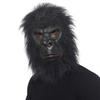 Black Gorilla Latex Mask Adult Funny Full Face Animal Mask Halloween Party Cosplay Costume Props Realistic