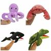 Movable Mouth Plush Shark Puppet Hand Doll Sea Animal Puppets Christmas   Early Education
