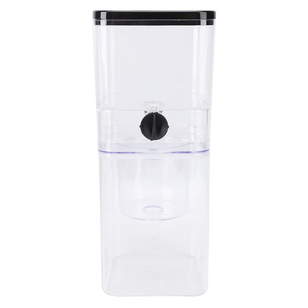 Ice Drip Coffee Pot Speed Adjustable 400ml Portable Ice Drip Cold Brew Pot for Coffee Making