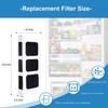 4PCS Replacement Refrigerator Air Filter For Frigidaire PAULTRA2 PureAir Ultra II