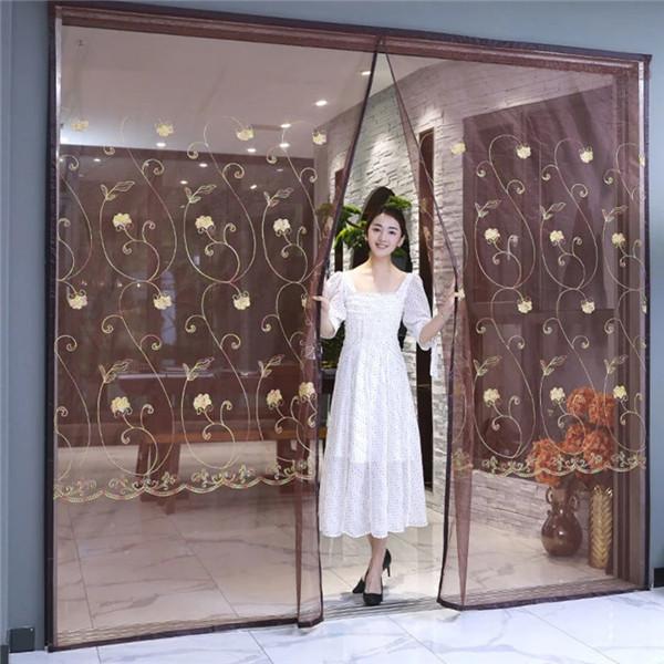2026 Big Size Mosquito Net Door Curtain Magnets Door Mesh Net Insect Sandfly Netting with Magnets On The Door Mesh Screen Magnets