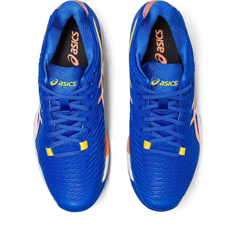 Tennis Shoes SOLUTION SPEED FF 2 960 Cm 2E [ASICS] Men's (Tuna Blue/Sun Peach) 25.0