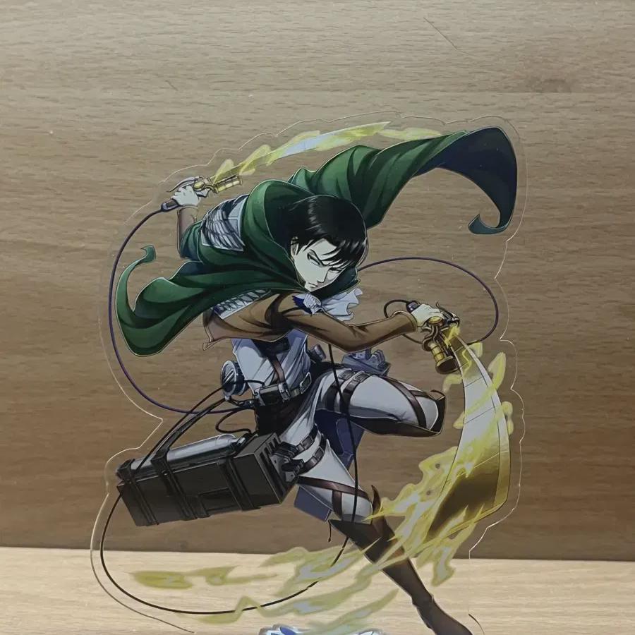 Атака титанов Леви акрил