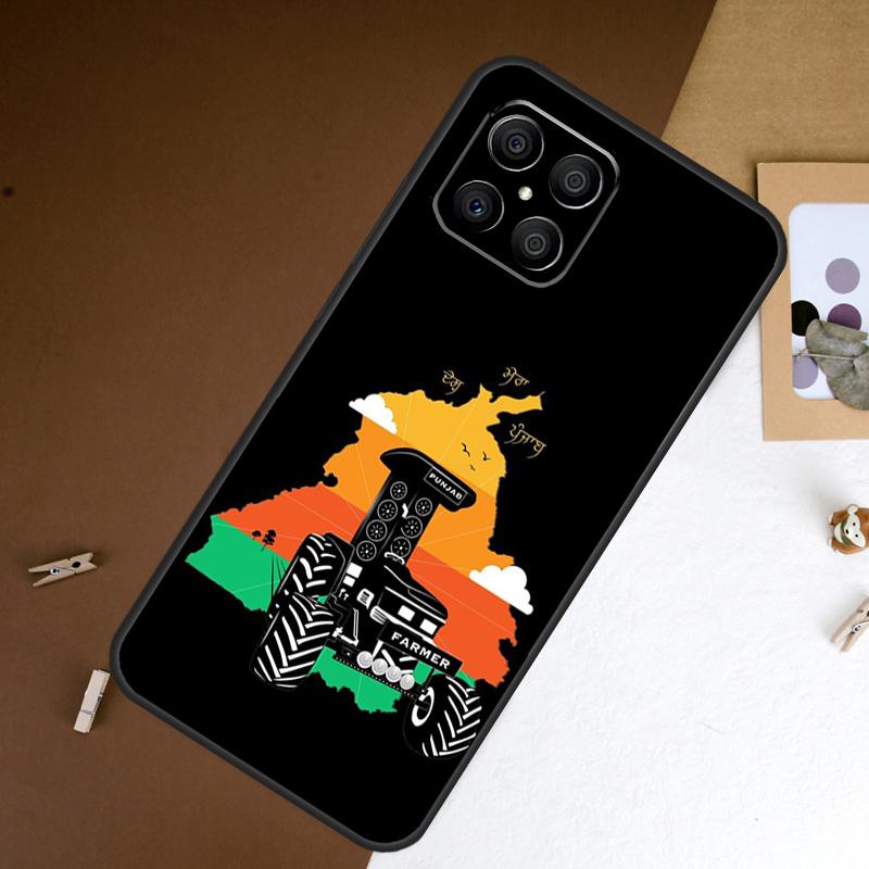 Карта Пенджаба Контурный Чехол Для Honor 400 Pro 200 50 70 90 X9a X9b X9c X9d X8a X8b X8c Magic 7 Lite 5 6 8 Pro Чехол