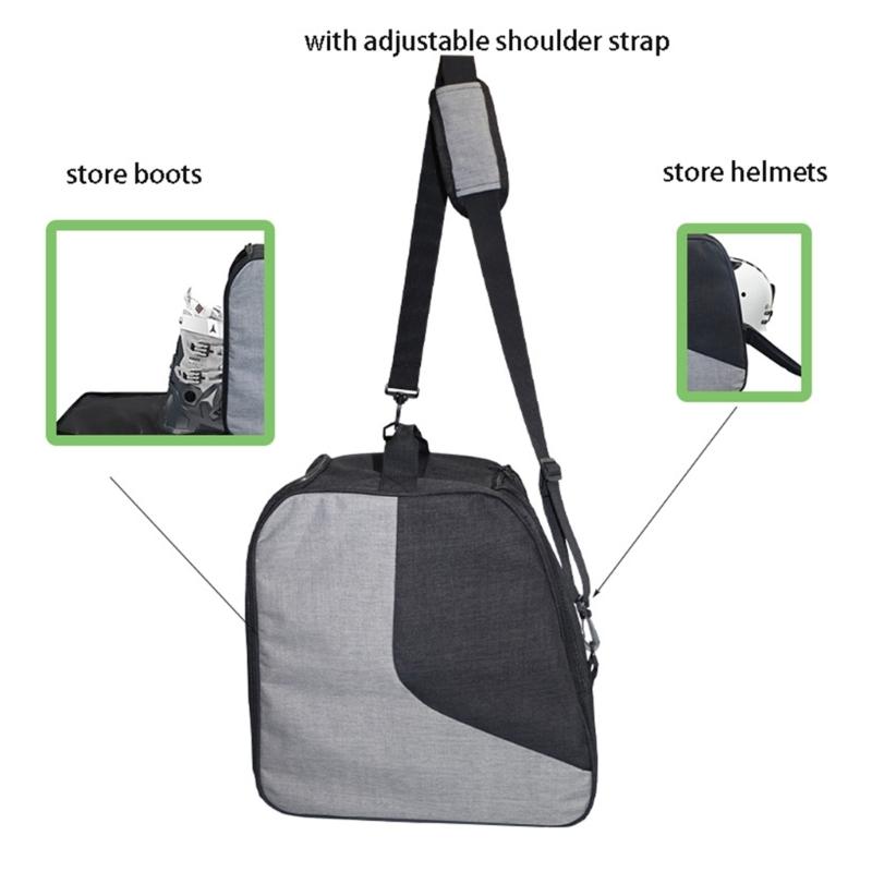 Сумка для горнолыжных ботинок большого объема, снегозащитная, портативная сумка для шлемов, перчаток, водонепроницаемая, дорожная сумка для лыж, товары для активного отдыха