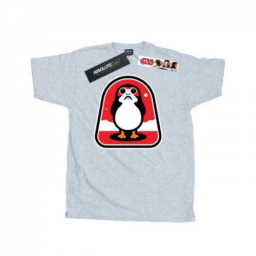 Star Wars Mens The Last Jedi Porgs Badge T-Shirt