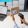 SANWA SUPPLY 2D Беспроводной сканер штрих-кода Беспроводной Bluetooth (2.4G + + Проводной) BCR-BT2D13BK
