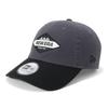 New Era Outdoor Casual Dark Free CC Diamond DGRA NER36O9712 Cap, Classic, Two-Tone Cotton, Graphite/Black, Size, Logo, BLK, 14392159,
