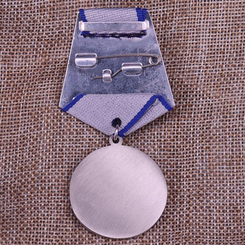 Copy Soviet Union Combat Award Medal USSR Battle Merit Pin CCCP Meritorious Service Metal Badge Courage Jewelry