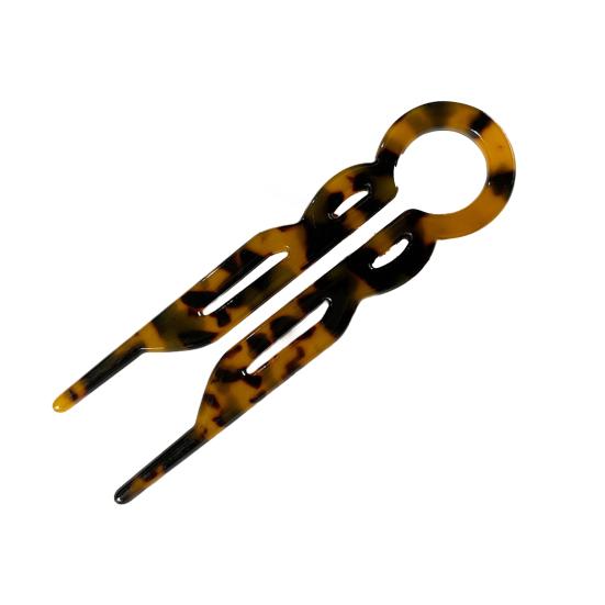 U-образная ацетатная заколка для волос, легкая, нескользящая, длинная, густая, шпилька для волос, французский пучок, аксессуары для волос для женщин и девочек