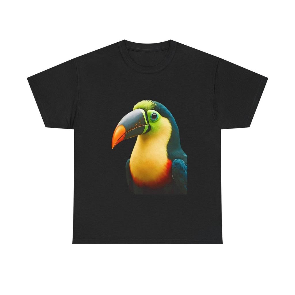 Colorful Toucan Tropical Bird Graphic Tee