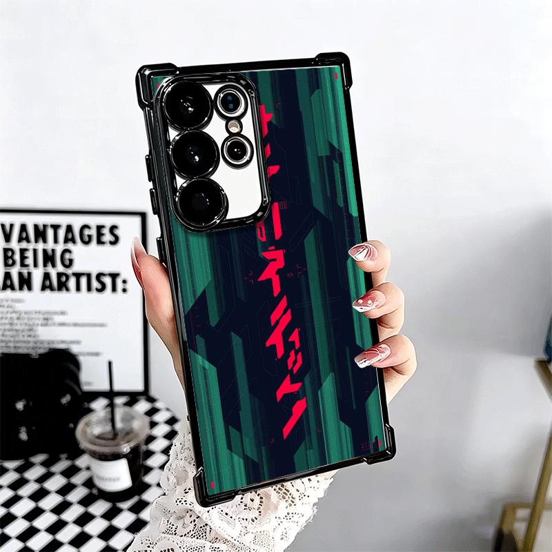 Киберпанк Эстетика Покрытие Чехол для Телефона Для Samsung Galaxy S24 S25 FE S26 Edge S23 Ultra S22 S21 Plus S20 Противоударный Подушка Безопасности Чехол