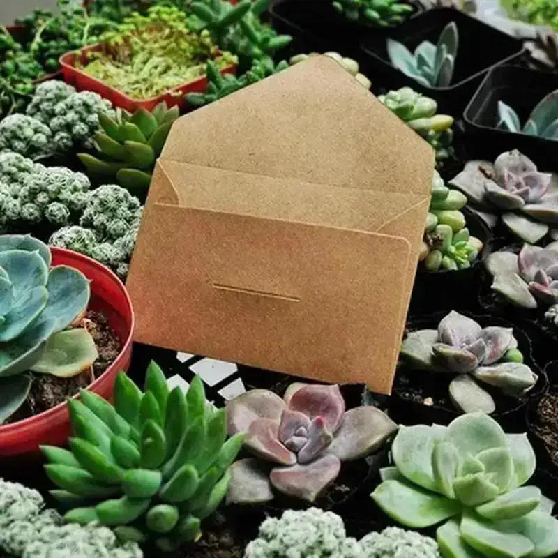 20 ШТ. Классические пустые мини-конверты из крафт-бумаги, свадебное приглашение, подарок, благодарственная открытка, открытки, пакеты для упаковки продукции