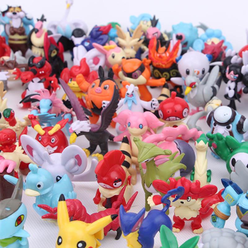 Подарок 3-5 см Microlandschaft Высокое качество для детей Игрушки покемонов Горячая Распродажа Кукла Популярная Пикачу 2-3 см 24 шт/25 шт/лот Украшения Ювелирные Изделия Аксессуар