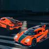 1/32 Koenigsegg ONE 1 литая спортивная модель автомобиля гоночные автомобили модель имитация звука и света детская игрушка подарок