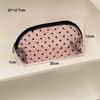 Multifunction Women Cosmetic Storage Pouch Heart Transparent Ladies Toiletry Storage Bag