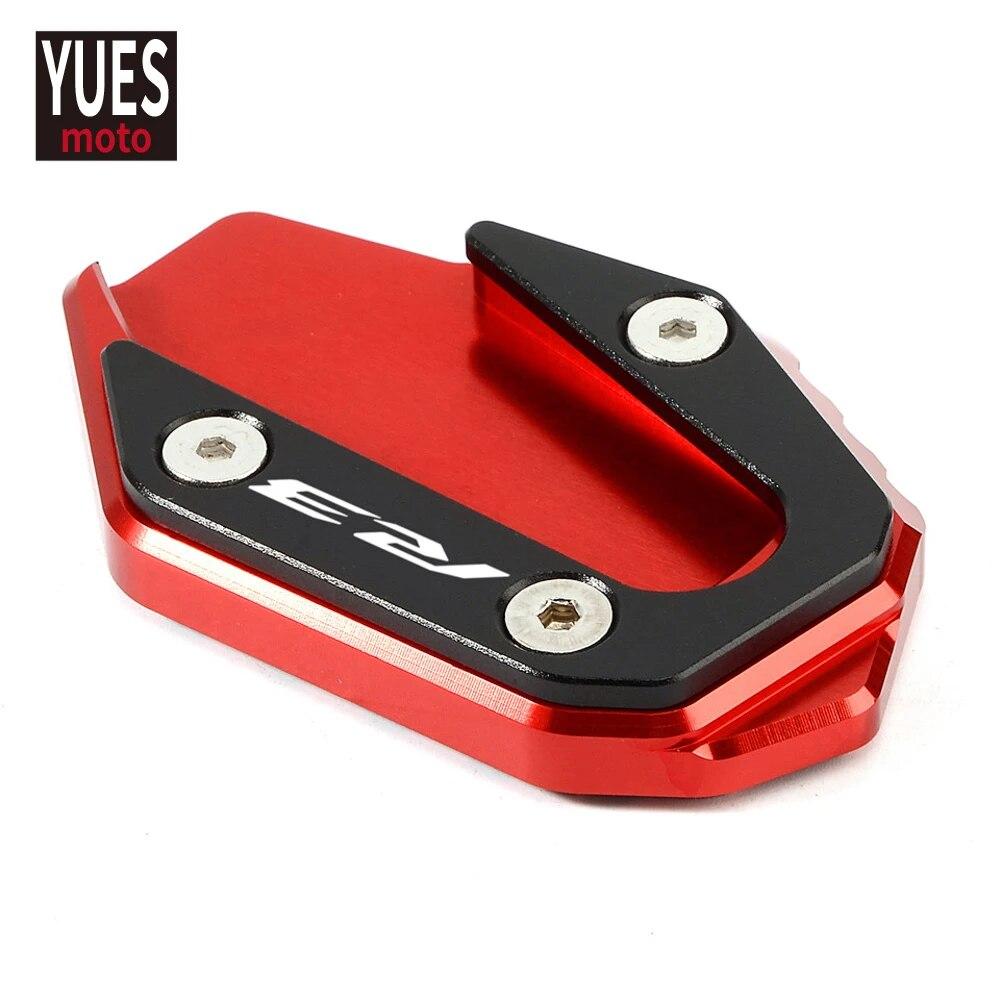 Аксессуары для мотоциклов CNC алюминиевая боковая подставка удлинитель подставки увеличитель пластина стойки для YAMAHA YZF R3 ABS 2015-